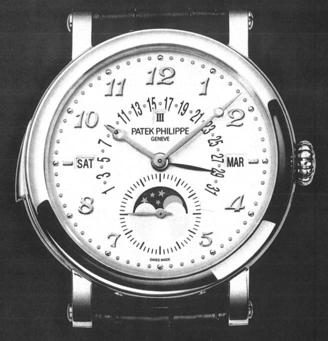 La montre Patek Philippe léguée par M. Paci